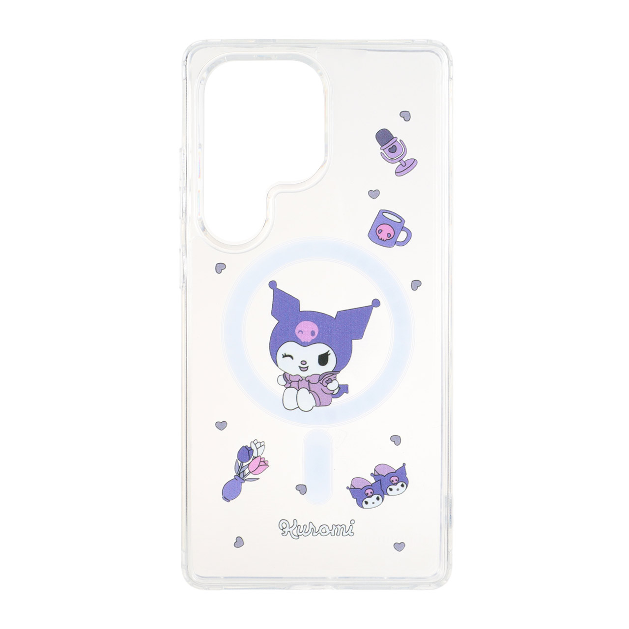 1539738 قاب دور ژله ای MagSafe مینیمال Samsung Galaxy S25 Ultra - طرح 449 - تصویر 1