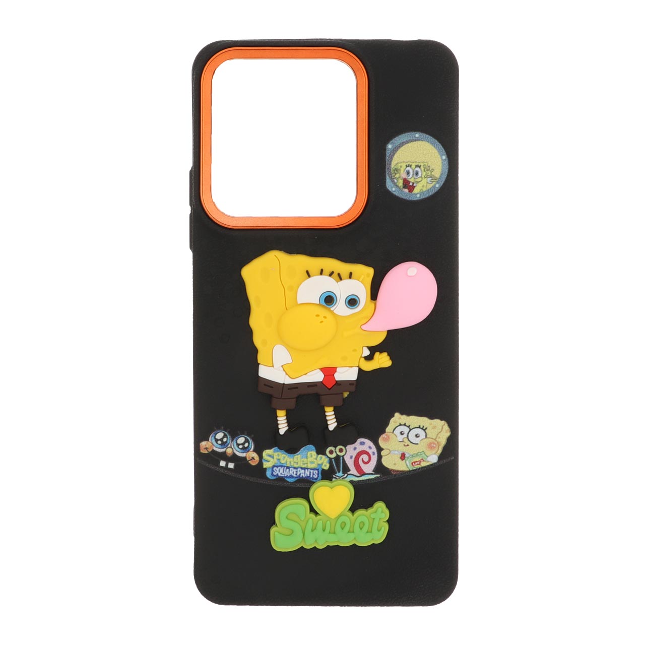 1540264 قاب Texture عروسک خمیری دور لنز متال Xiaomi Redmi Note 13 4G - طرح 19 - تصویر 1