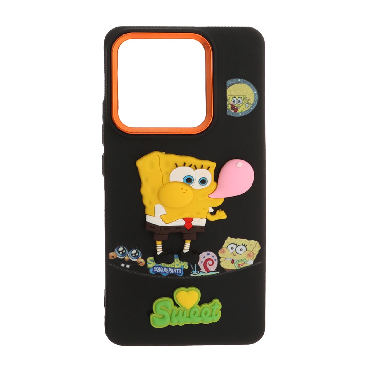 1540288 قاب Texture عروسک خمیری دور لنز متال Xiaomi Redmi Note 14 4G - طرح 31 - تصویر 1