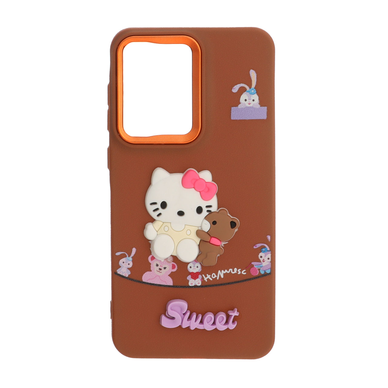 1540400 قاب Texture عروسک خمیری دور لنز متال Samsung Galaxy A56 / A36 - طرح 87 - تصویر 1