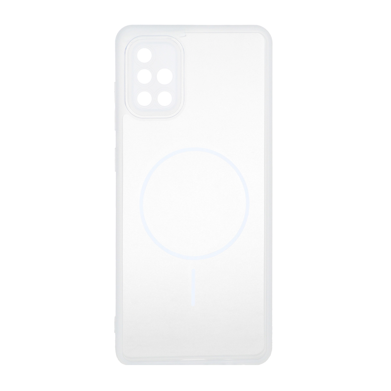 1540540 قاب Diamond Space طرح مگ سیف محافظ لنزدار Samsung Galaxy A71 - سفید - تصویر 1