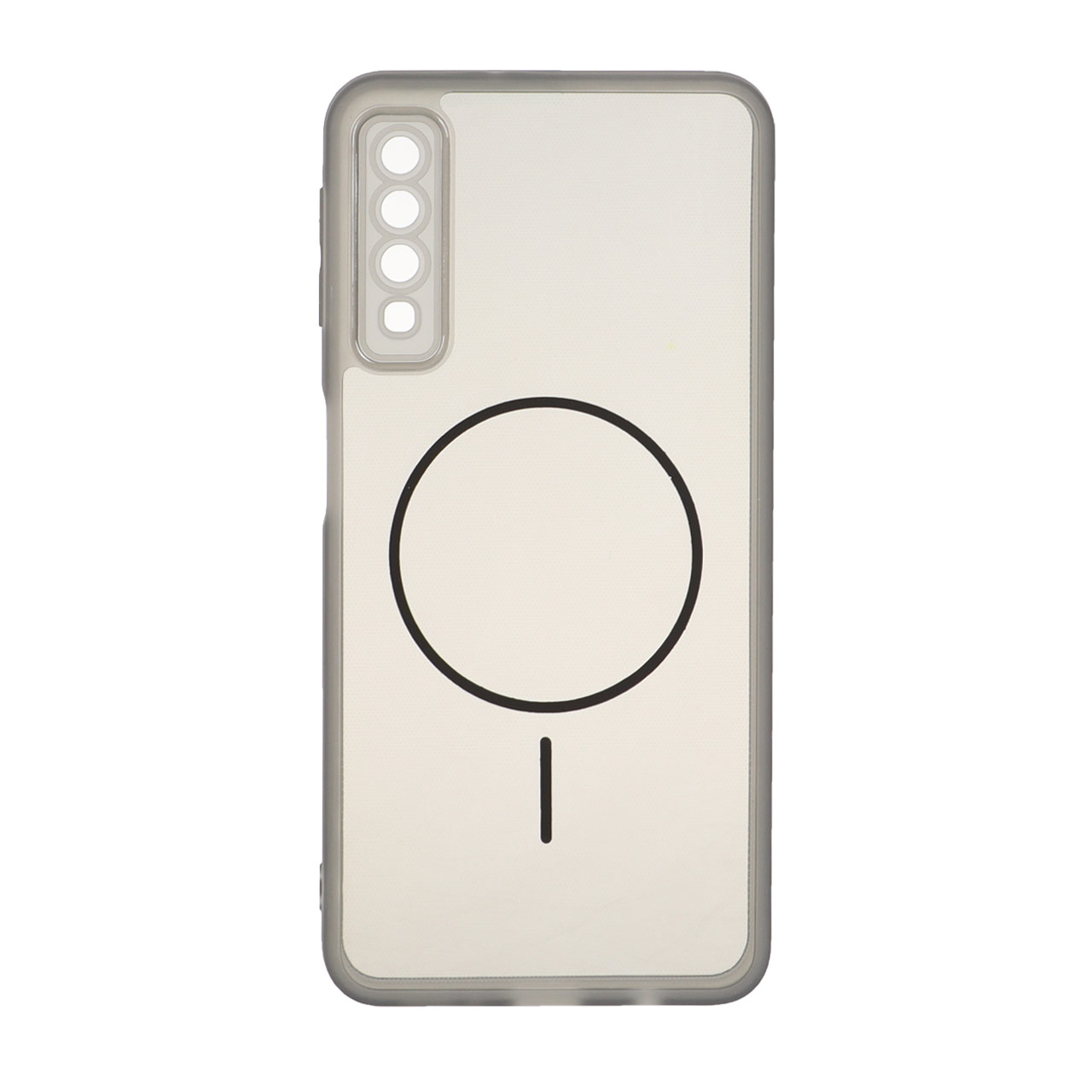 1540550 قاب Diamond Space طرح مگ سیف محافظ لنزدار Samsung Galaxy A750 / A7 (2018) - مشکی - تصویر 1