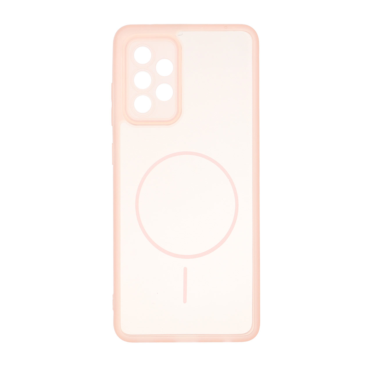 1540610 قاب Diamond Space طرح مگ سیف محافظ لنزدار Samsung Galaxy A52 / A52s - صورتی - تصویر 1