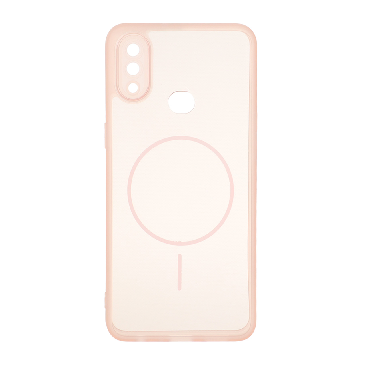 1540618 قاب Diamond Space طرح مگ سیف محافظ لنزدار Samsung Galaxy A10s - صورتی - تصویر 1