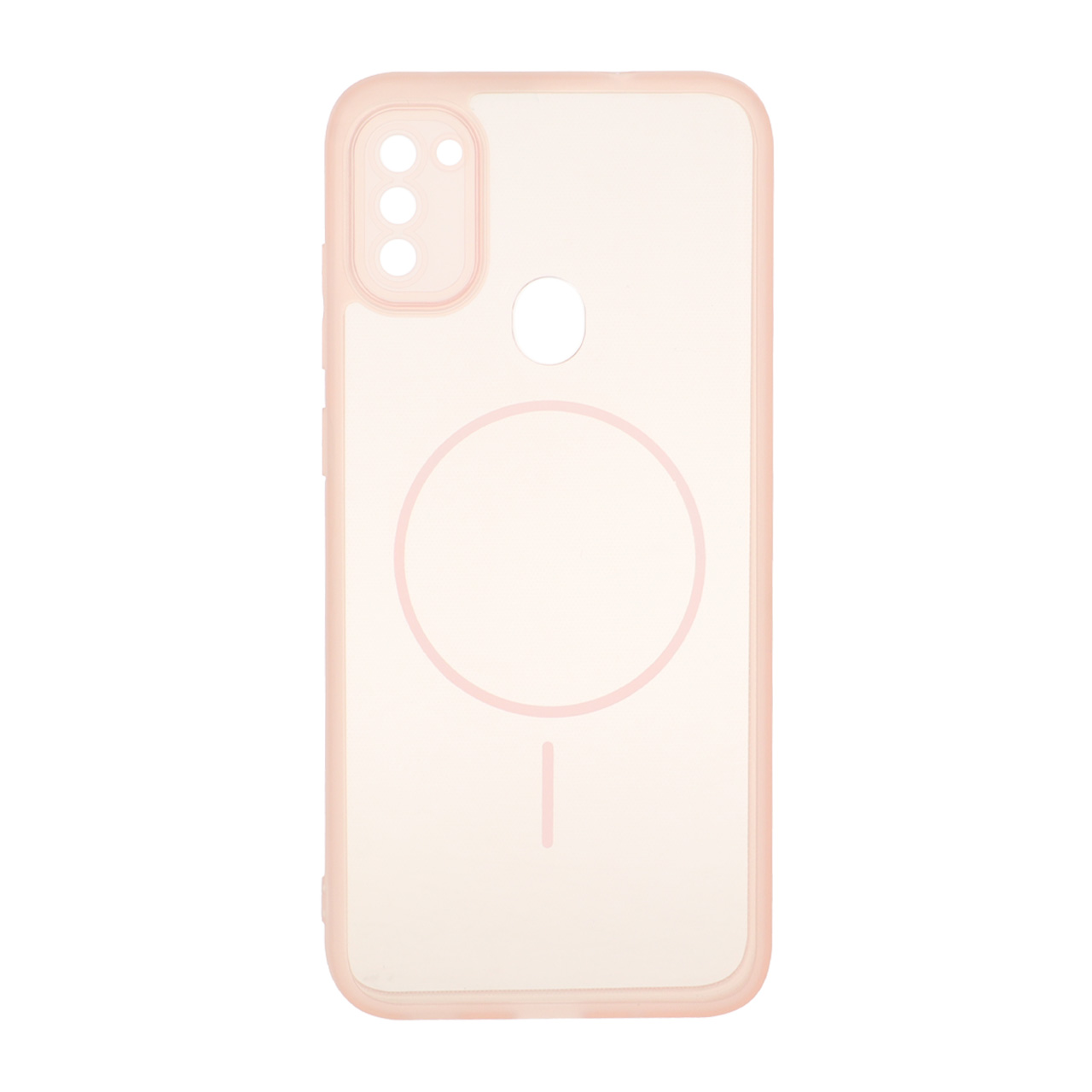 1540690 قاب Diamond Space طرح مگ سیف محافظ لنزدار Samsung Galaxy A11 / M11 - صورتی - تصویر 1