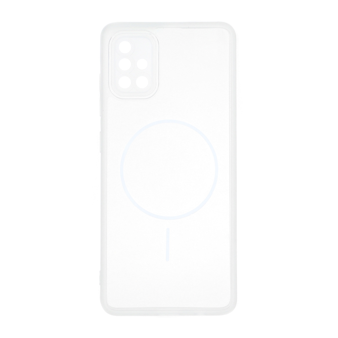 1540700 قاب Diamond Space طرح مگ سیف محافظ لنزدار Samsung Galaxy A51 / M40s - سفید - تصویر 1