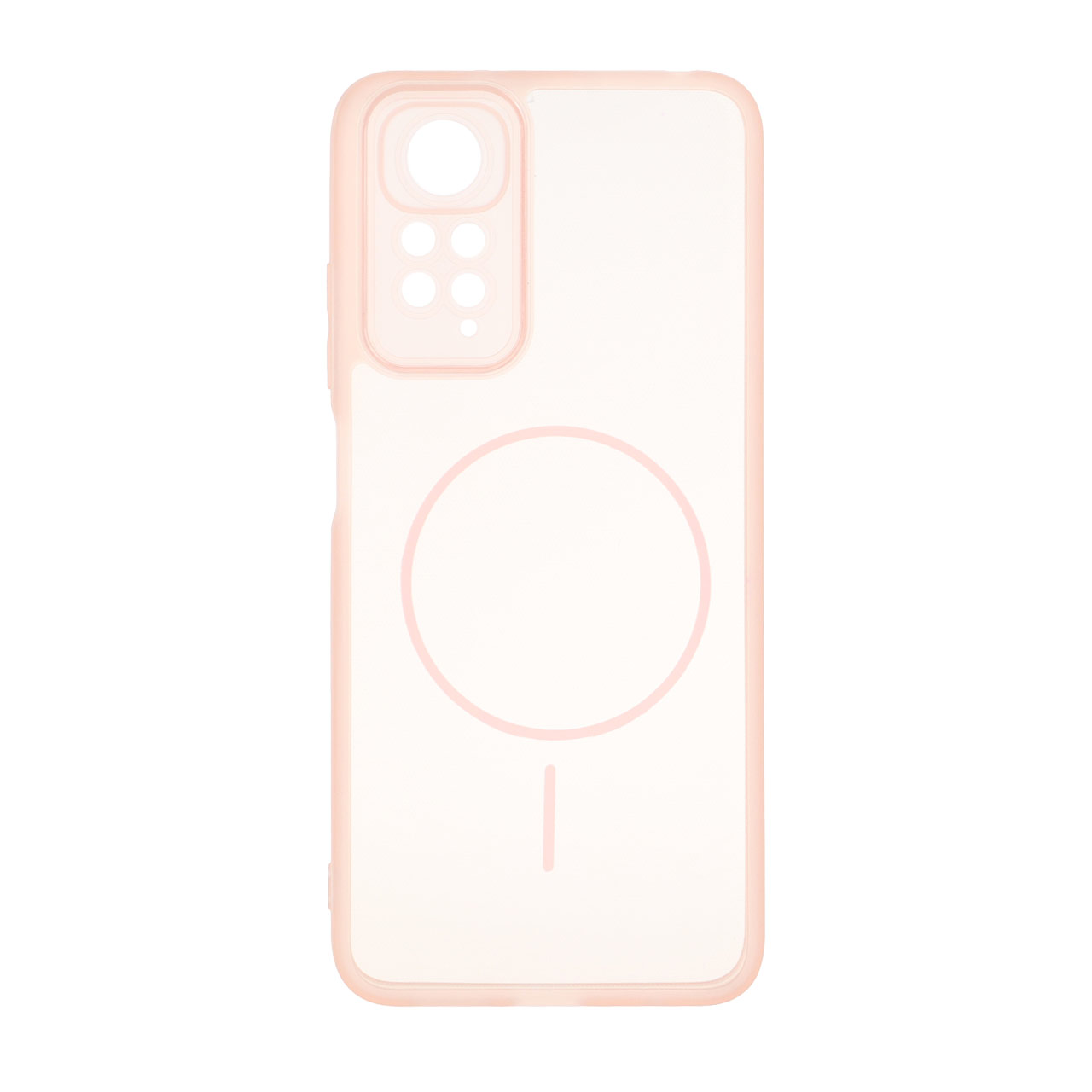 1540754 قاب Diamond Space طرح مگ سیف محافظ لنزدار Xiaomi Redmi Note 11 4G / Redmi Note 11S - صورتی - تصویر 1