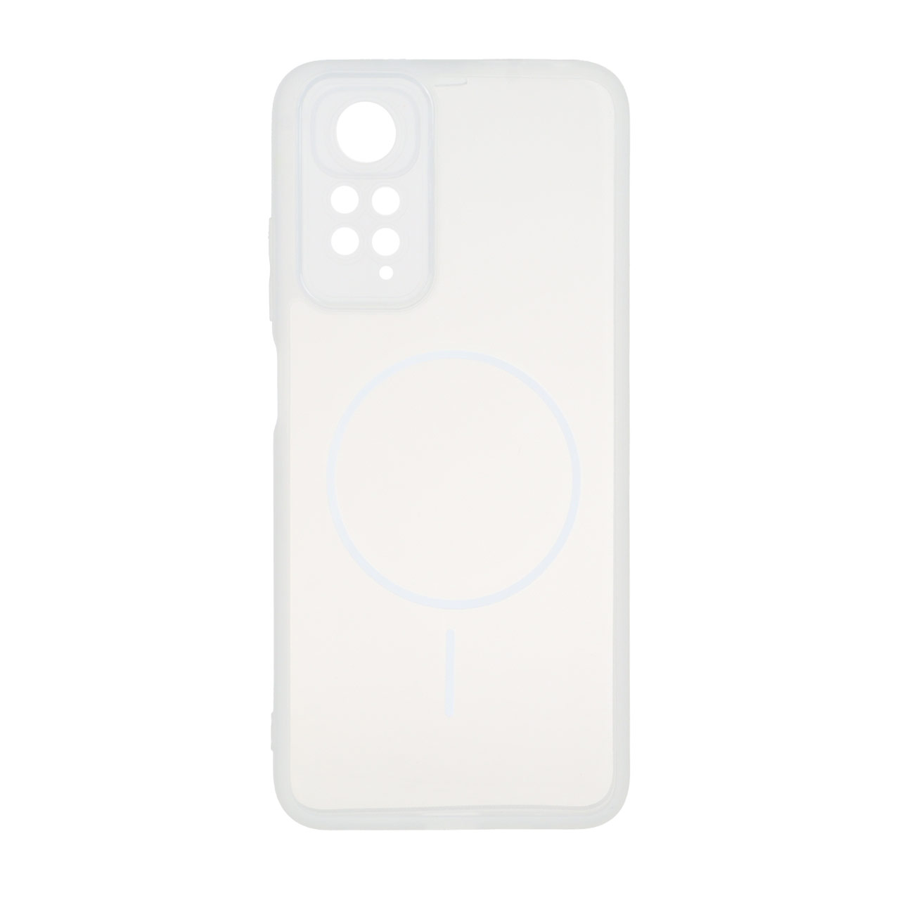 1540756 قاب Diamond Space طرح مگ سیف محافظ لنزدار Xiaomi Redmi Note 11 4G / Redmi Note 11S - سفید - تصویر 1