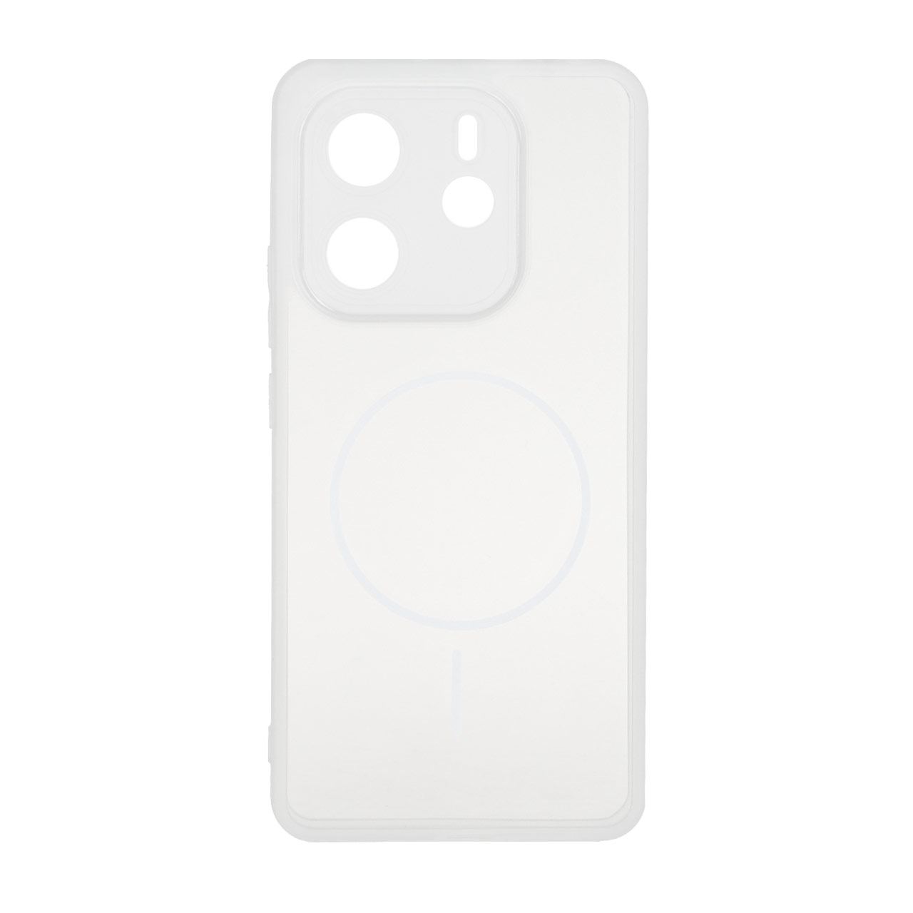 1540780 قاب Diamond Space طرح مگ سیف محافظ لنزدار Xiaomi Redmi Note 14 4G - سفید - تصویر 1