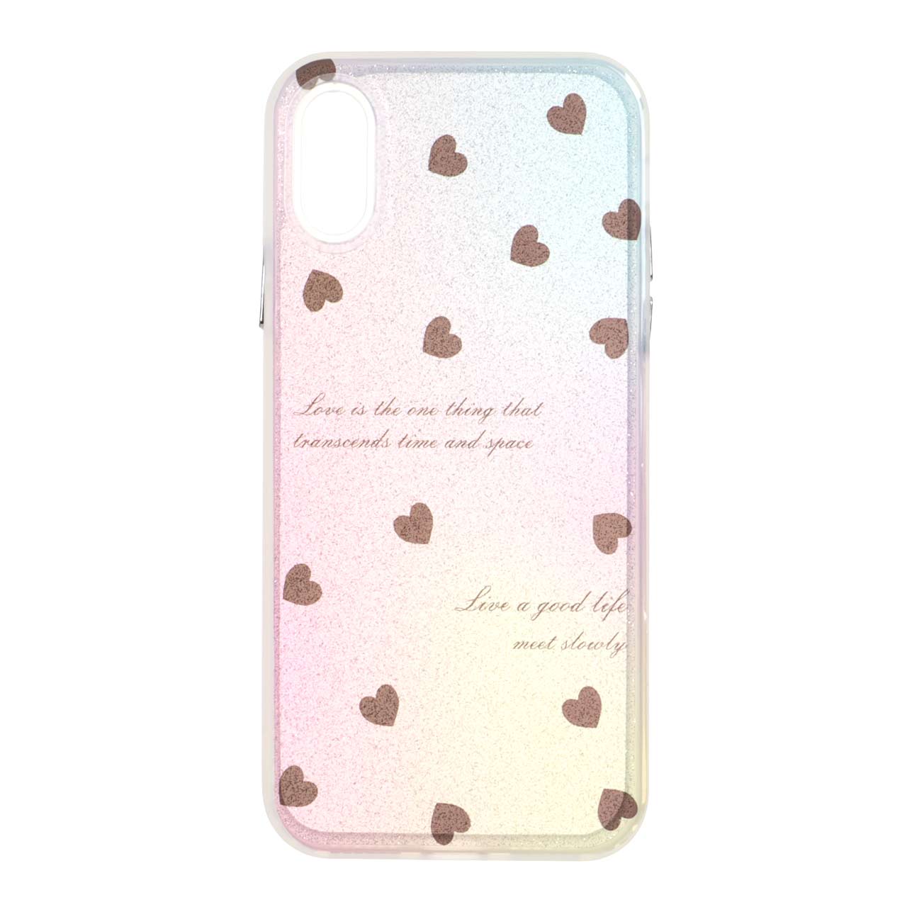 1540990 قاب دور ژله ای مات اکلیلی Apple iPhone X / iPhone XS - طرح 57 - تصویر 1