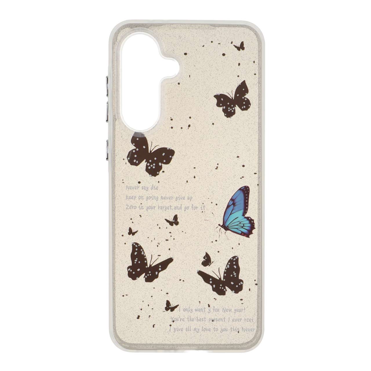 1541090 قاب دور ژله ای مات اکلیلی Samsung Galaxy A56 / A36 - طرح 107 - تصویر 1