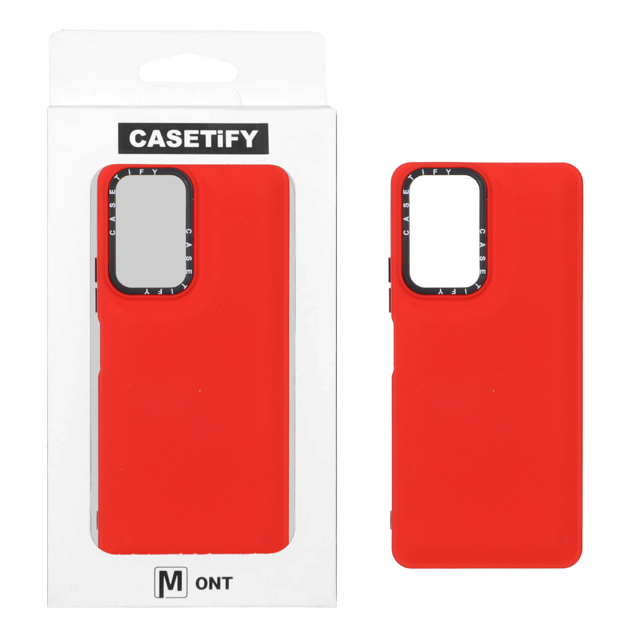 1541224 قاب casetify پافر ساده Xiaomi Redmi Note 10 Pro 4G / Redmi Note 10 Pro Max - قرمز (پک دار) - تصویر 1