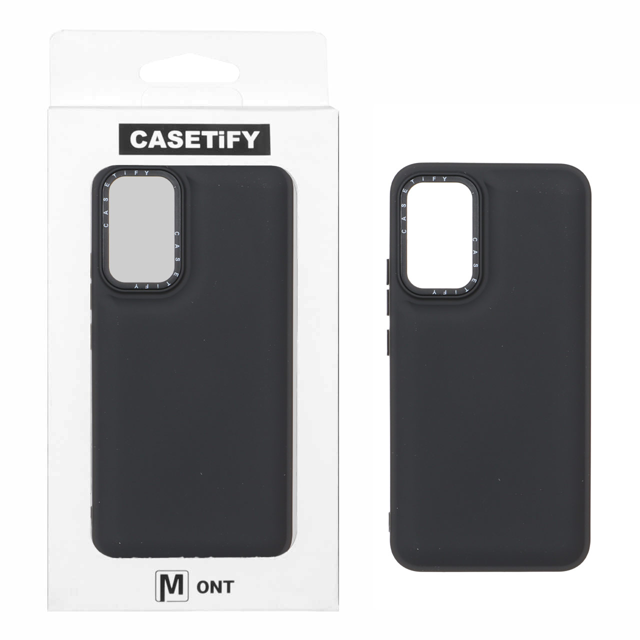 1541308 قاب casetify پافر ساده Samsung Galaxy A34 - مشکی (پک دار) - تصویر 1