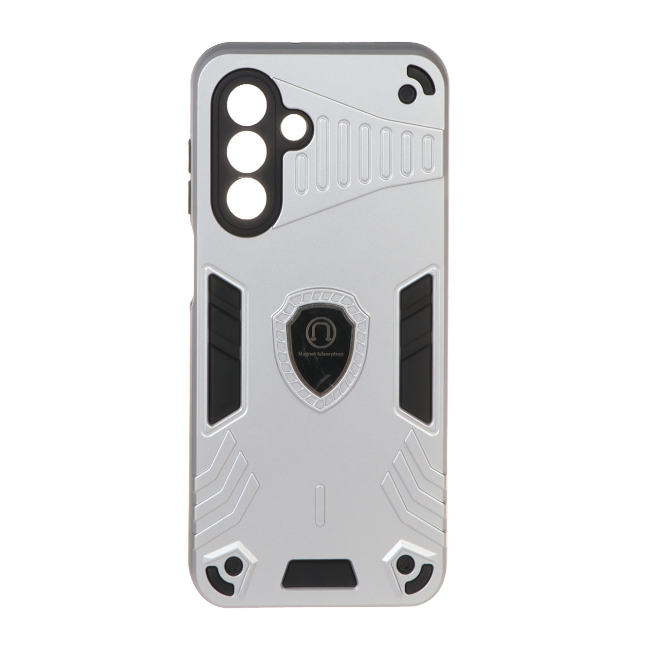 1543802 قاب بتمن مگنتی محافظ لنزدار Samsung Galaxy A26 - نقره ای - تصویر 1
