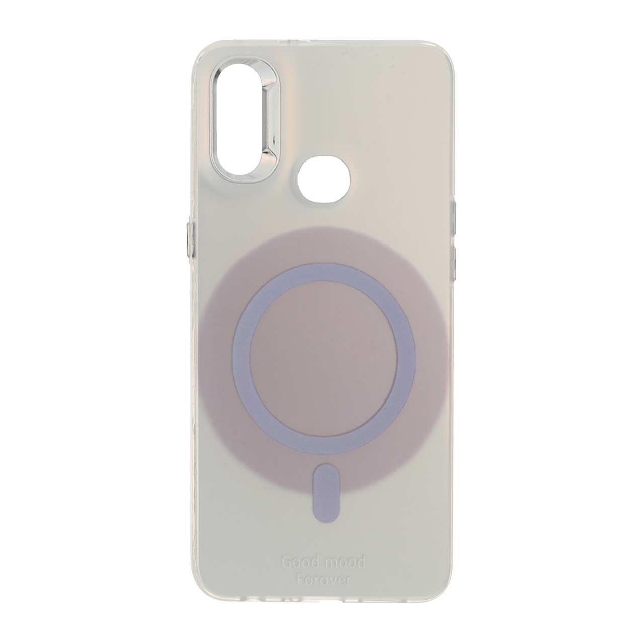 1544040 قاب Good Mood طرح مگ سیف لنز کروم Samsung Galaxy A10s - نقره ای - تصویر 1