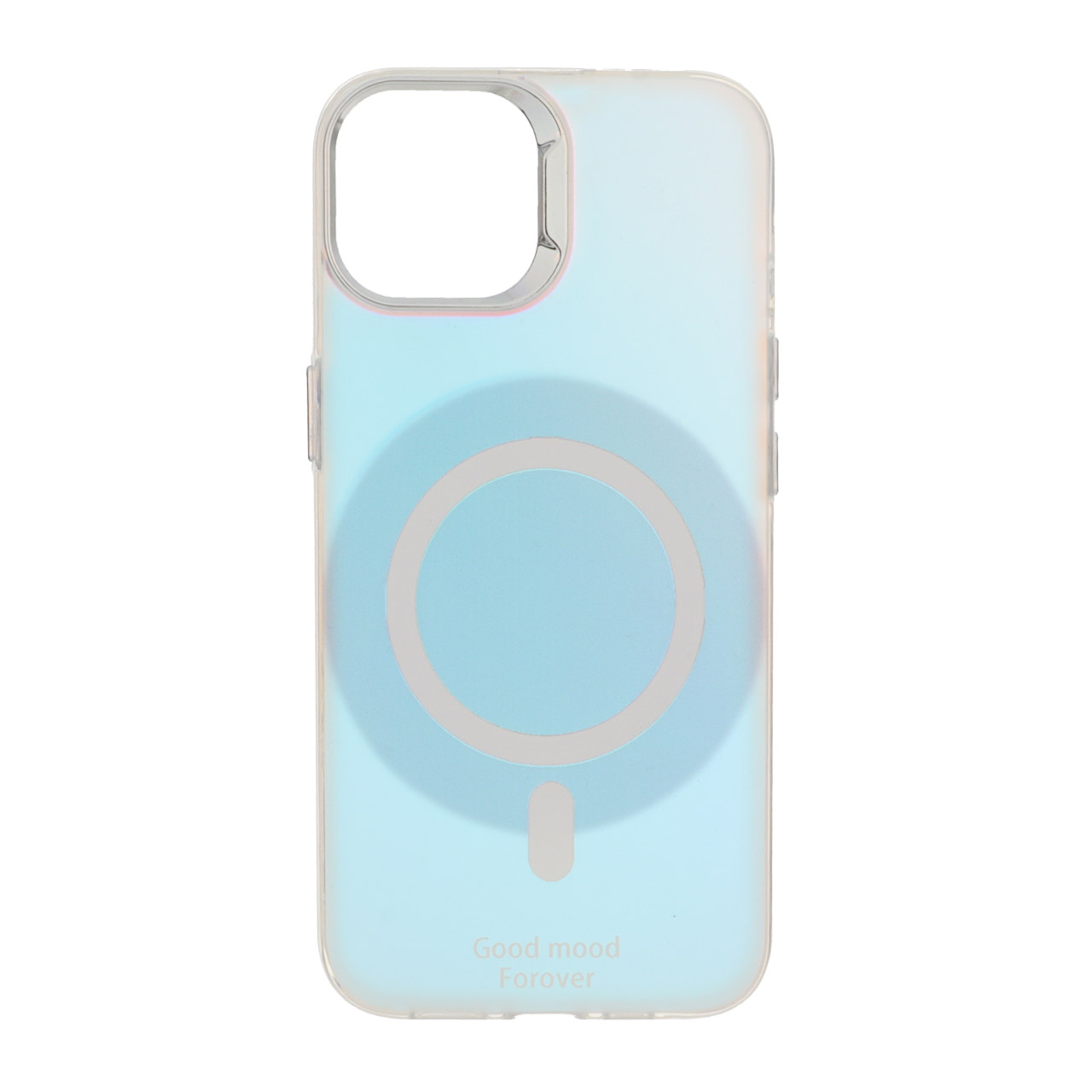 1544102 قاب Good Mood طرح مگ سیف لنز کروم Apple iPhone 13 / iPhone 14 - هفت رنگ - تصویر 1