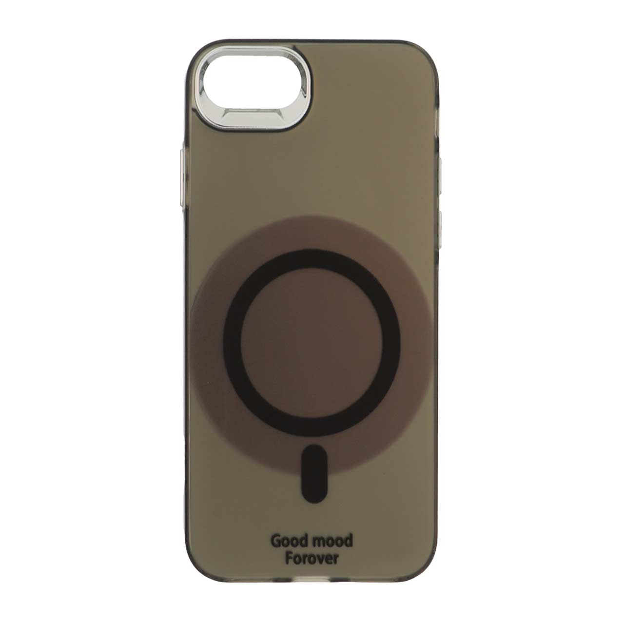 1544182 قاب Good Mood طرح مگ سیف لنز کروم Apple iPhone 7 / iPhone 8 / iPhone SE (2020) - مشکی - تصویر 1