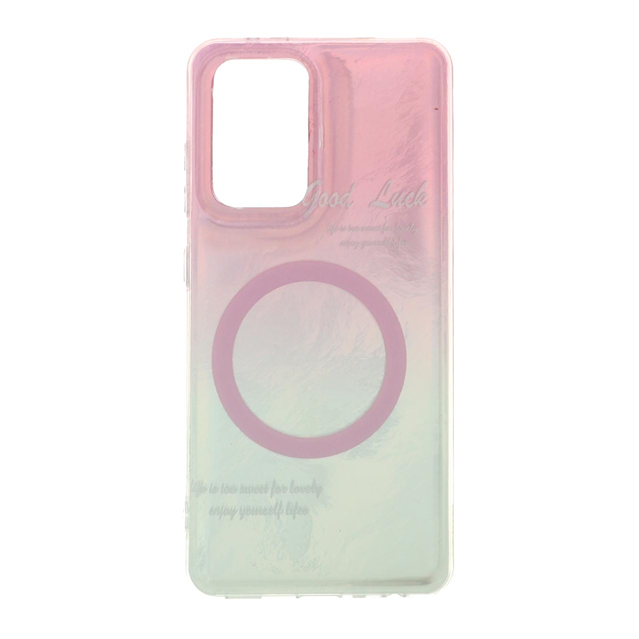 1544284 قاب اطلسی دور ژله ای طرح دار Samsung Galaxy A52 / A52s - کد 650 - تصویر 1