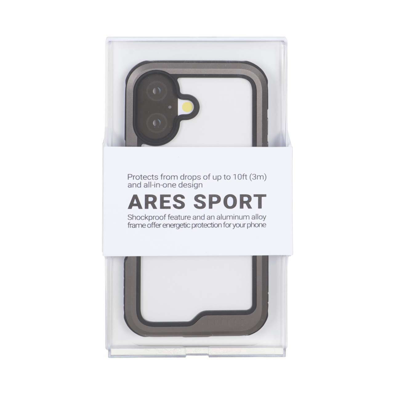 1544880 قاب Original KZDoo Ares Sport مدل Apple iPhone 16 -خاکستری (پک دار) - NTC - تصویر 1