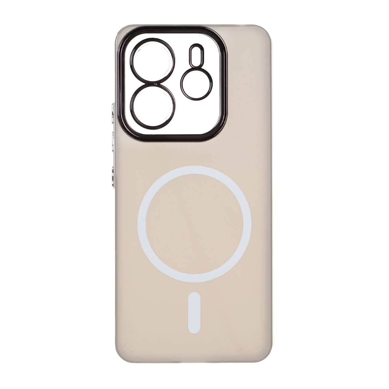 1546054 قاب Life Time مات طرح مگ سیف Xiaomi Redmi Note 14 4G - کرم - تصویر 1