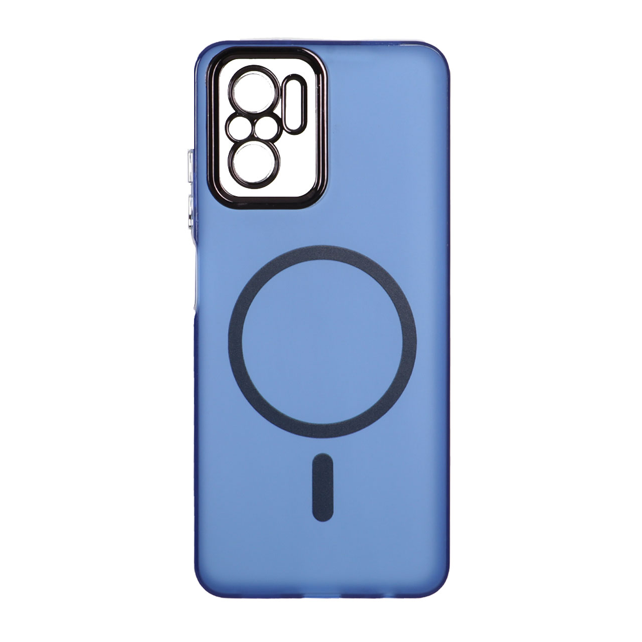 1546108 قاب Life Time مات طرح مگ سیف Xiaomi Redmi Note 10 4G / Redmi Note 10S / Poco M5S - آبی - تصویر 1