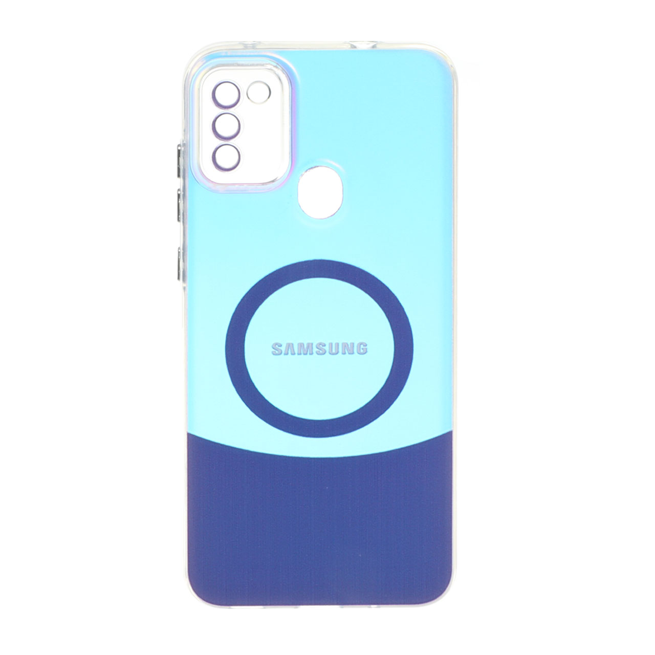 1546282 قاب هولوگرامی طرح مگ سیف محافظ لنز شفاف Samsung Galaxy A11 / M11 - بنفش - تصویر 1