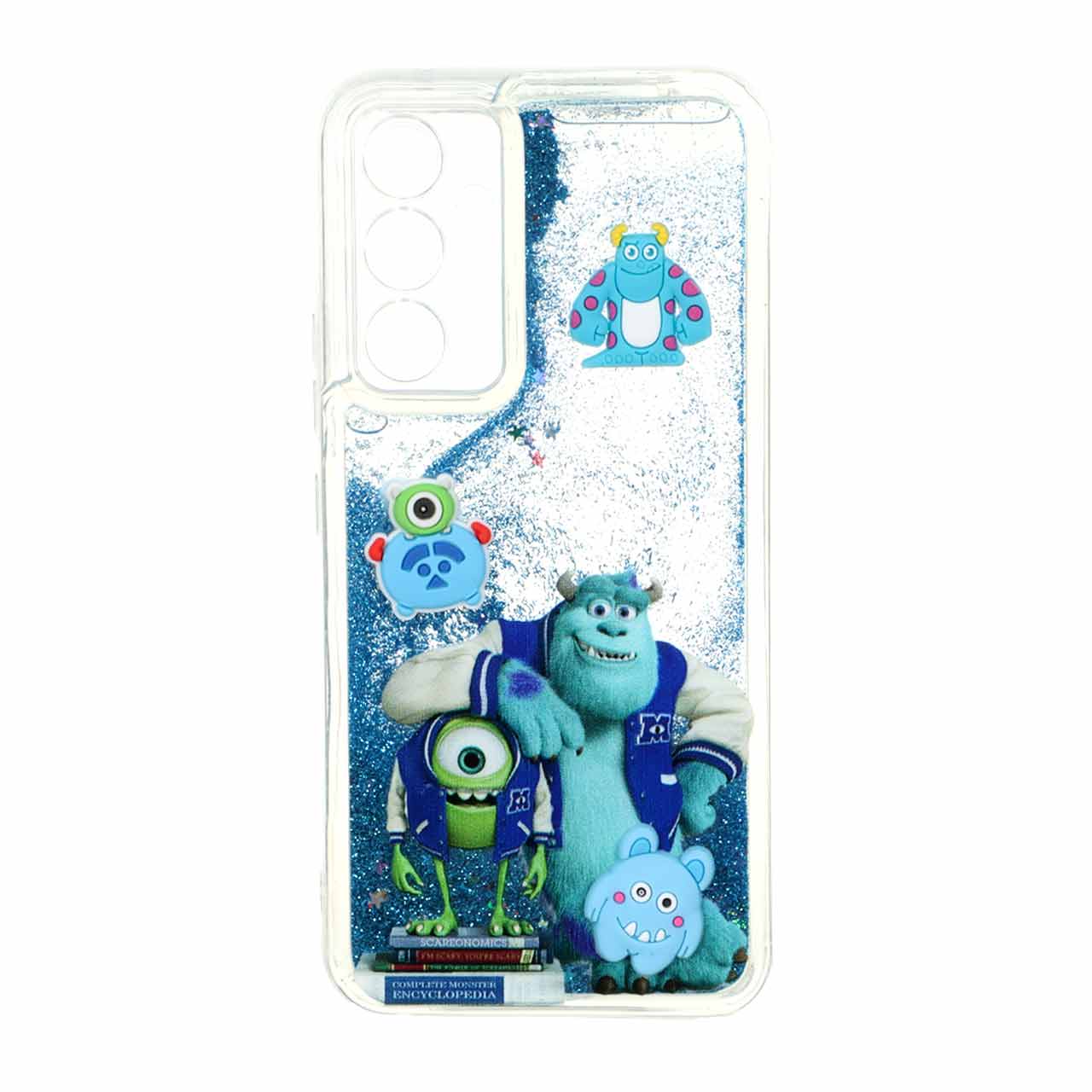 1546624 قاب شفاف دور ژله ای آکواریومی عروسک برجسته Samsung Galaxy A54 - طرح 970 - تصویر 1