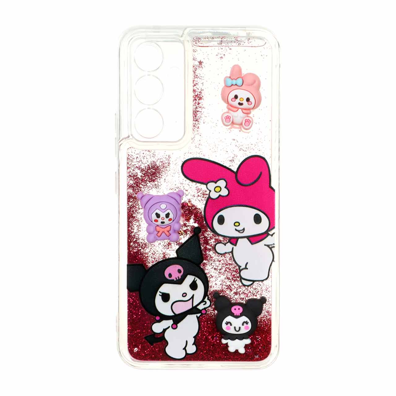 1546648 قاب شفاف دور ژله ای آکواریومی عروسک برجسته Samsung Galaxy A54 - طرح 982 - تصویر 1