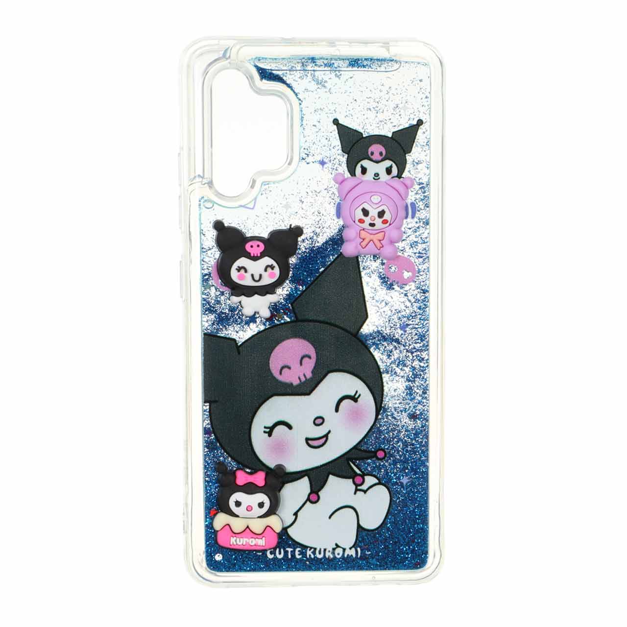 1546768 قاب شفاف دور ژله ای آکواریومی عروسک برجسته Samsung Galaxy A32 4G - طرح 1042 - تصویر 1