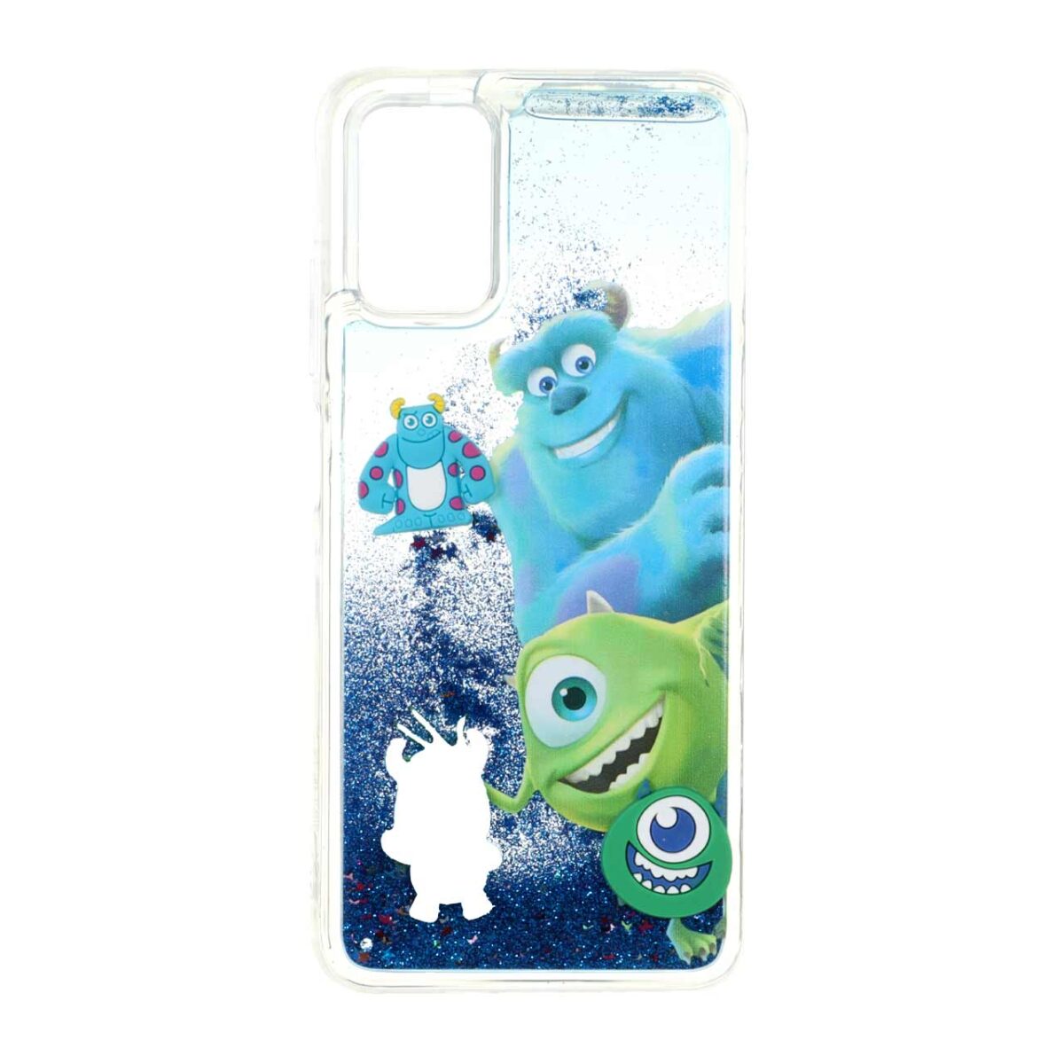 قاب شفاف دور ژله ای آکواریومی عروسک برجسته Samsung Galaxy A03s / A02s - طرح 1088 - تصویر 1