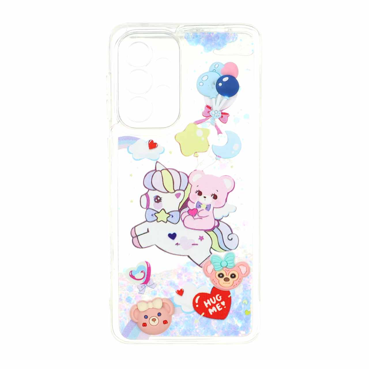 1546882 قاب شفاف دور ژله ای آکواریومی عروسک برجسته Samsung Galaxy A33 - طرح 1099 - تصویر 1