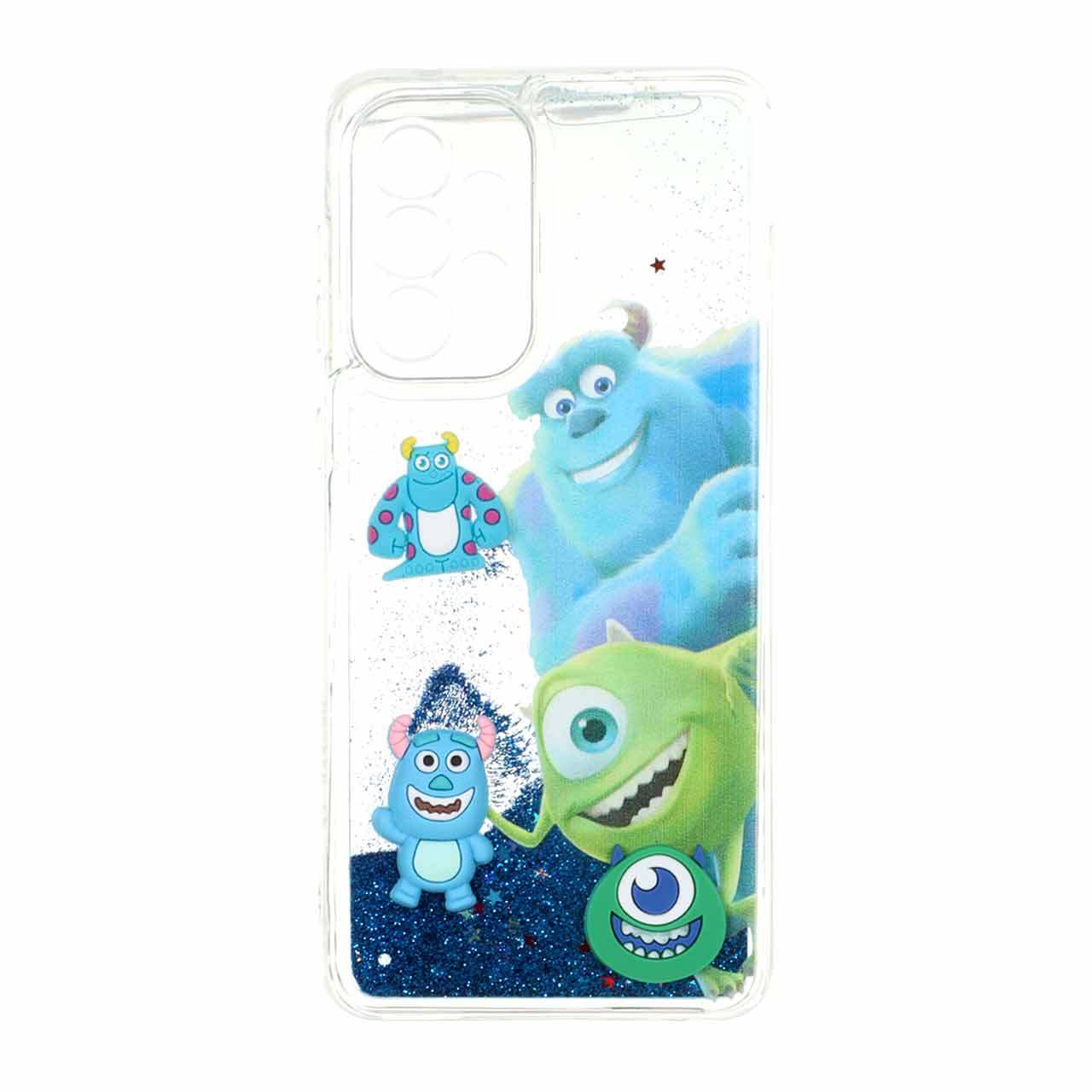 1546884 قاب شفاف دور ژله ای آکواریومی عروسک برجسته Samsung Galaxy A33 - طرح 1100 - تصویر 1