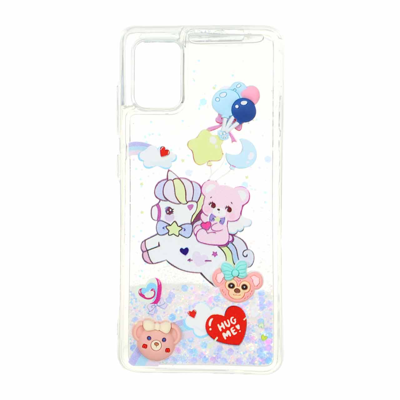 1546966 قاب شفاف دور ژله ای آکواریومی عروسک برجسته Samsung Galaxy A51 / M40s - طرح 1141 - تصویر 1