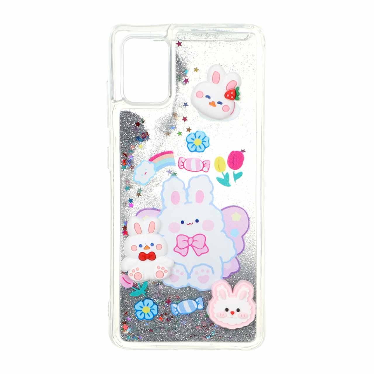 1546986 قاب شفاف دور ژله ای آکواریومی عروسک برجسته Samsung Galaxy A51 / M40s - طرح 1151 - تصویر 1