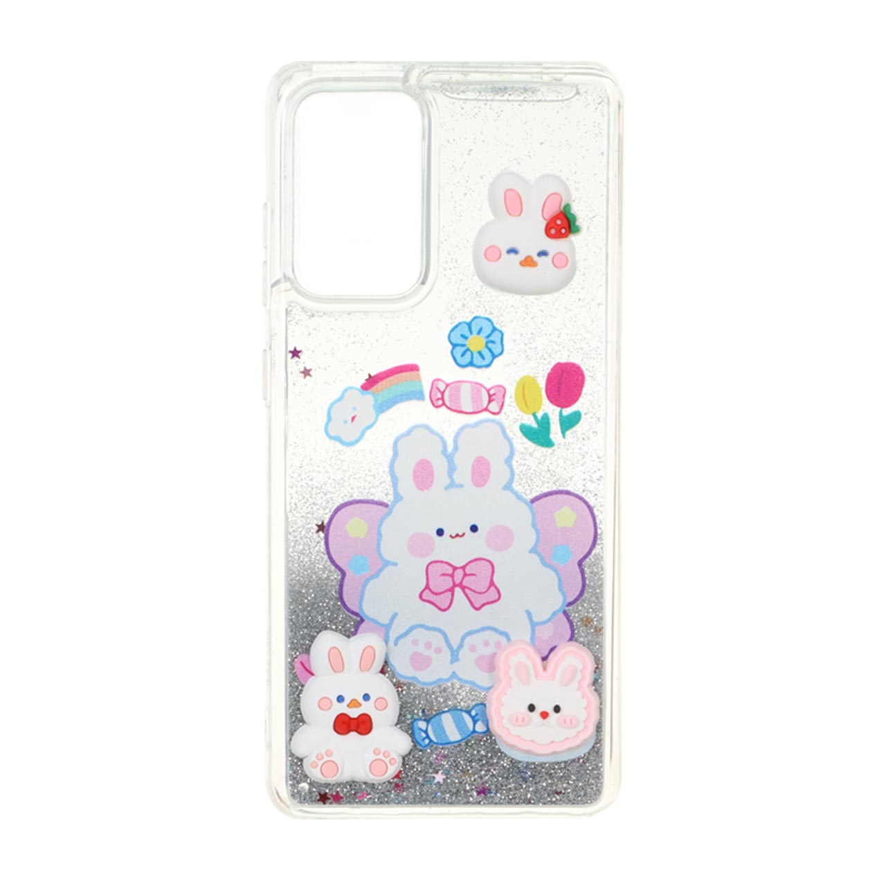 1547038 قاب شفاف دور ژله ای آکواریومی عروسک برجسته Samsung Galaxy A52 / A52s - طرح 1177 - تصویر 1