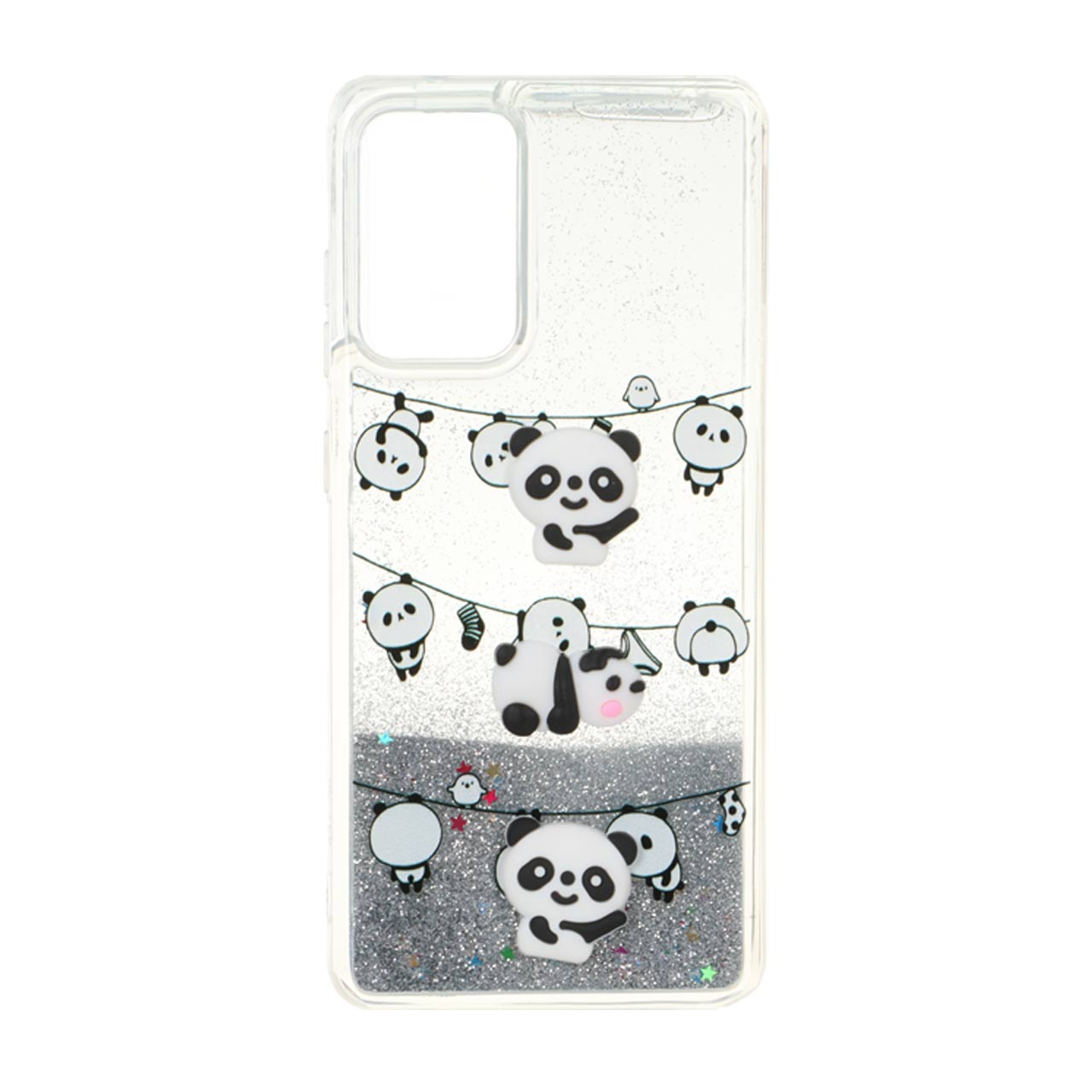 1547042 قاب شفاف دور ژله ای آکواریومی عروسک برجسته Samsung Galaxy A52 / A52s - طرح 1179 - تصویر 1