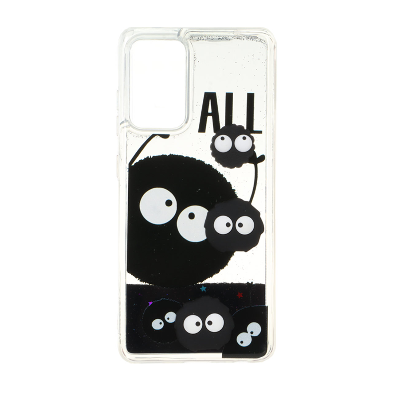 1547044 قاب شفاف دور ژله ای آکواریومی عروسک برجسته Samsung Galaxy A52 / A52s - طرح 1180 - تصویر 1