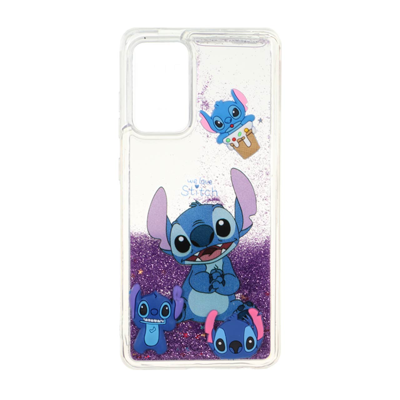 1547048 قاب شفاف دور ژله ای آکواریومی عروسک برجسته Samsung Galaxy A52 / A52s - طرح 1182 - تصویر 1