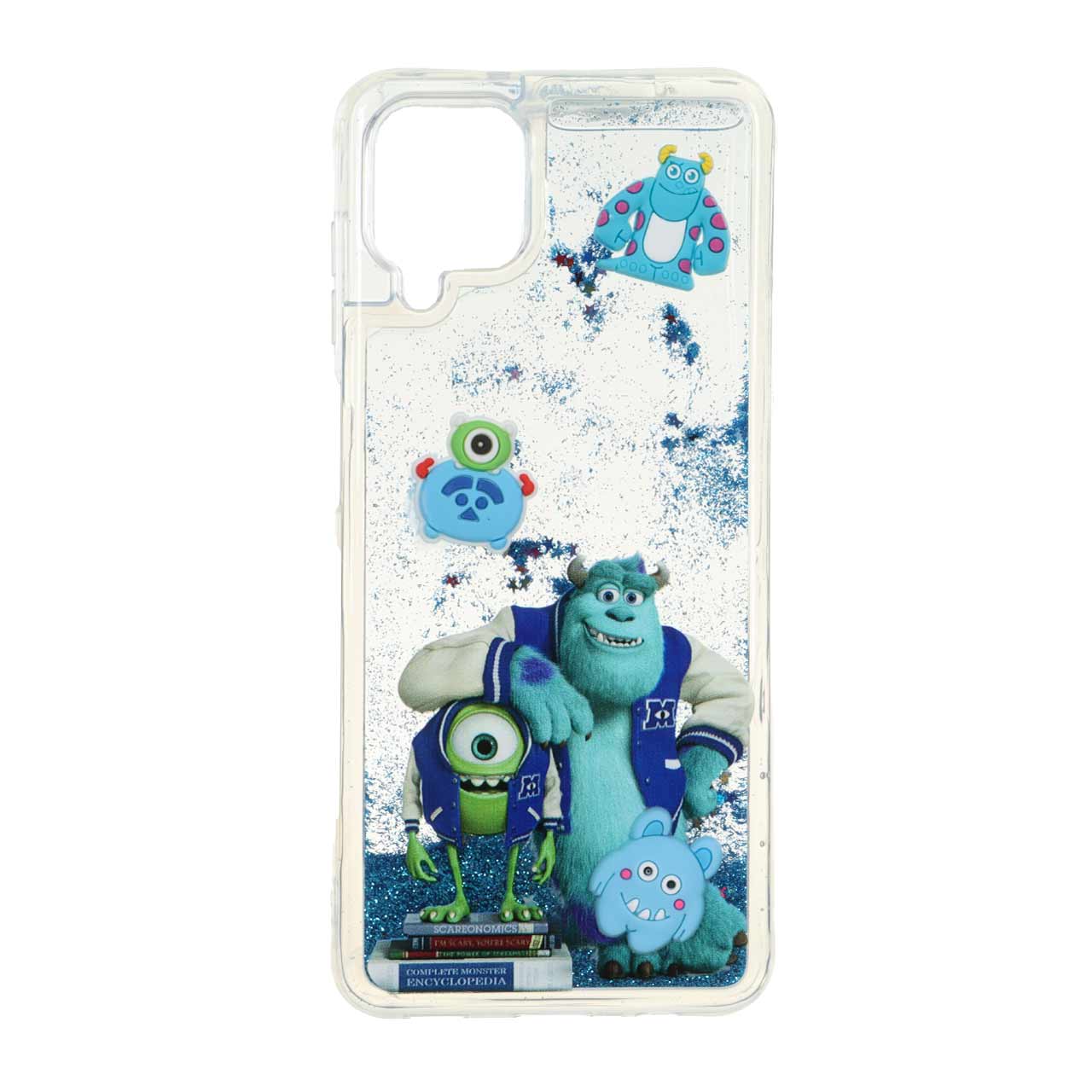 1547100 قاب شفاف دور ژله ای آکواریومی عروسک برجسته Samsung Galaxy A12 / M12 / F12 - طرح 1208 - تصویر 1