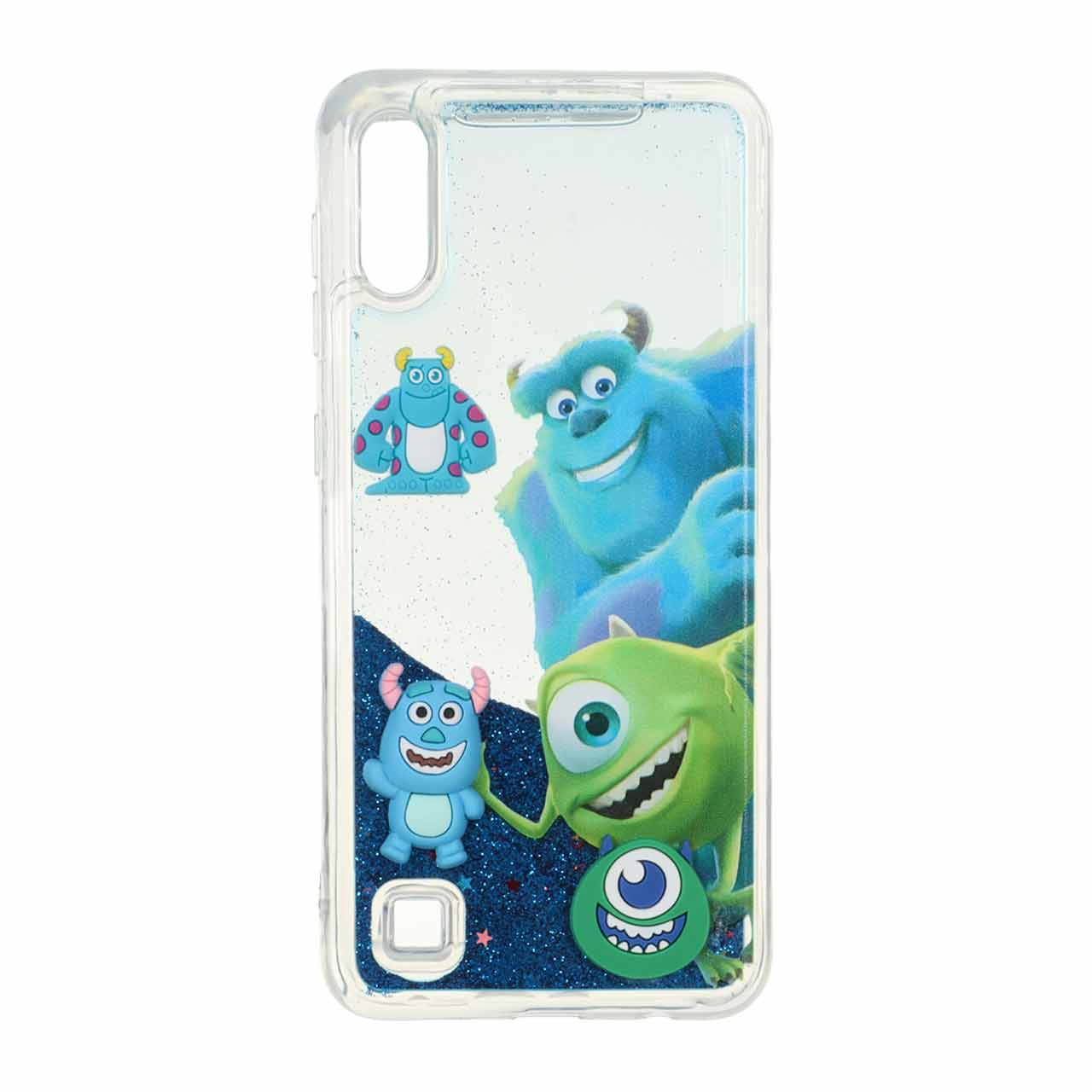 1547136 قاب شفاف دور ژله ای آکواریومی عروسک برجسته Samsung Galaxy A10 / M10 - طرح 1226 - تصویر 1