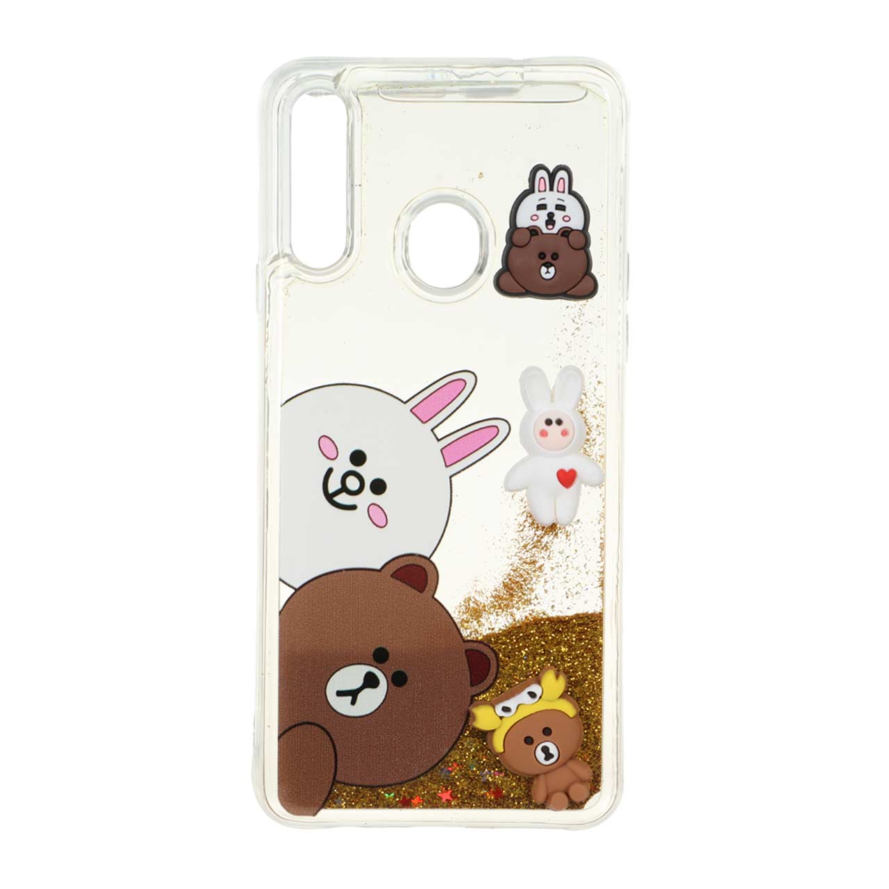 1547202 قاب شفاف دور ژله ای آکواریومی عروسک برجسته Samsung Galaxy A20s - طرح 1259 - تصویر 1