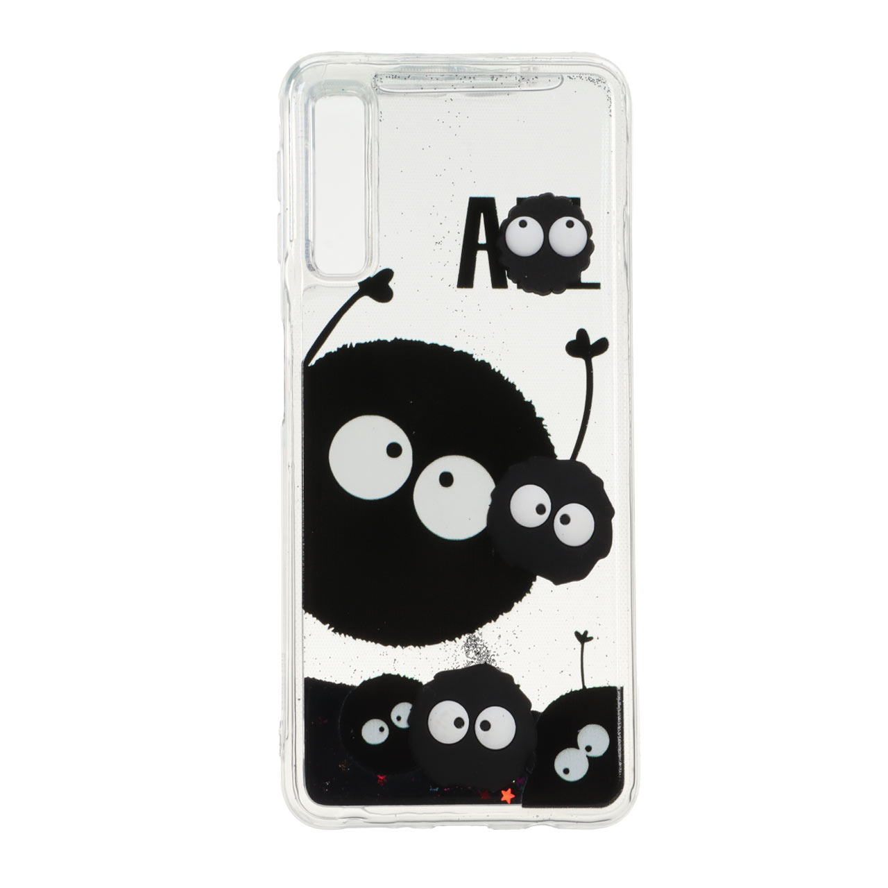 1547286 قاب شفاف دور ژله ای آکواریومی عروسک برجسته Samsung Galaxy A750 / A7 (2018) - طرح 1301 - تصویر 1