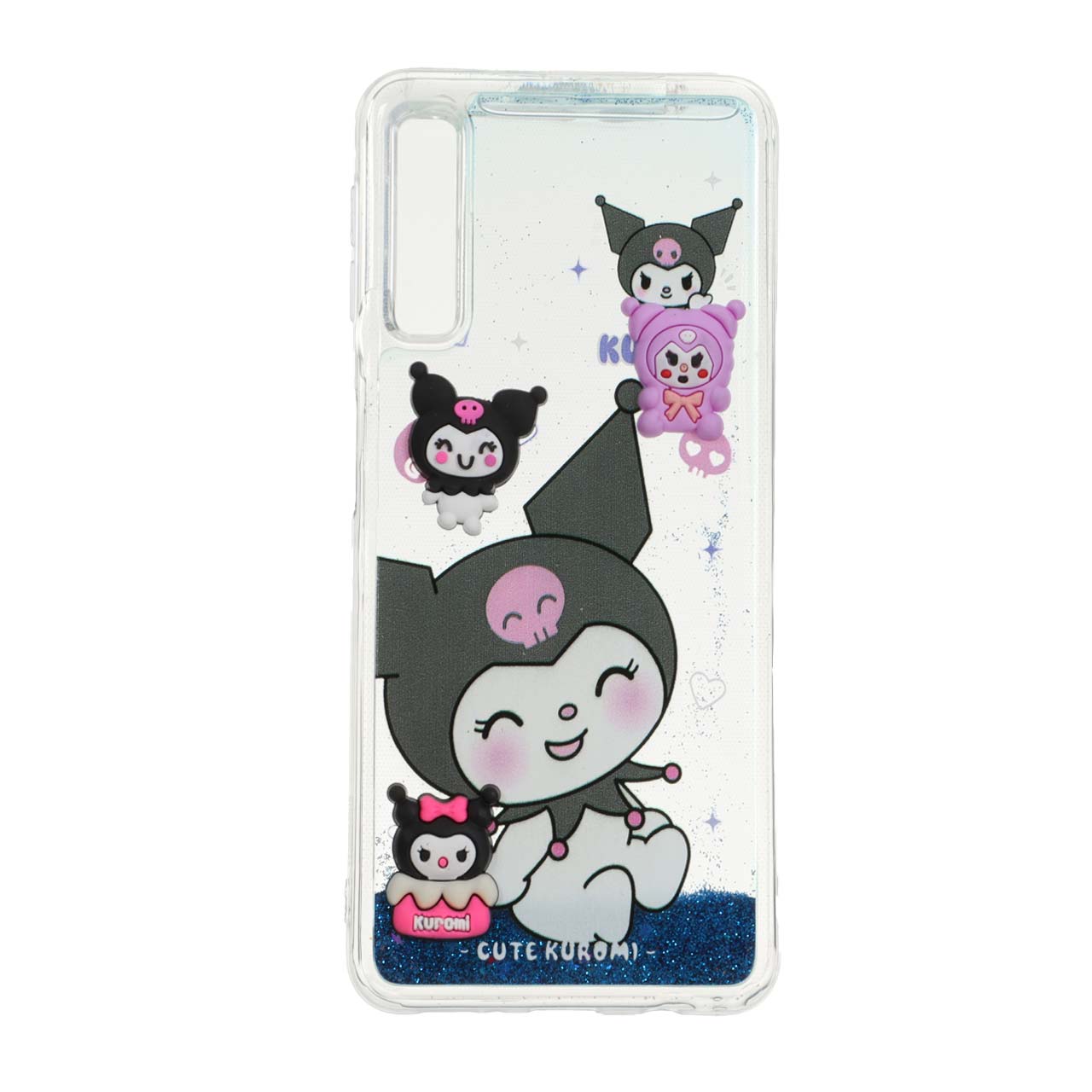 1547306 قاب شفاف دور ژله ای آکواریومی عروسک برجسته Samsung Galaxy A750 / A7 (2018) - طرح 1311 - تصویر 1