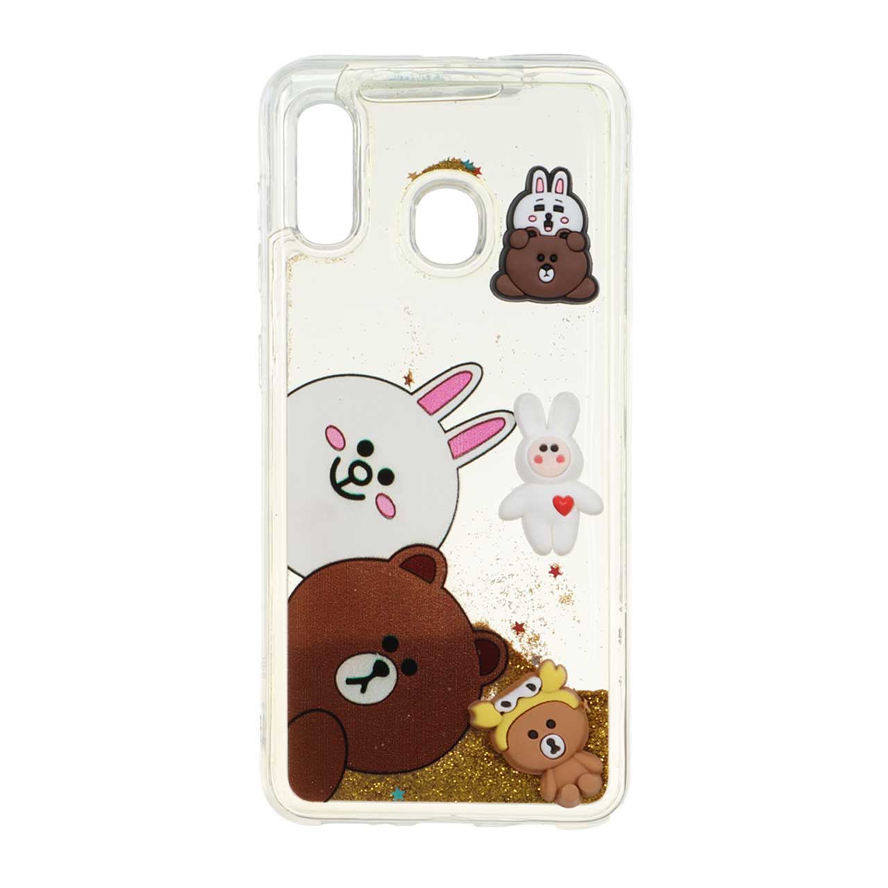 1547340 قاب شفاف دور ژله ای آکواریومی عروسک برجسته Samsung Galaxy A30 / A20 - طرح 1328 - تصویر 1