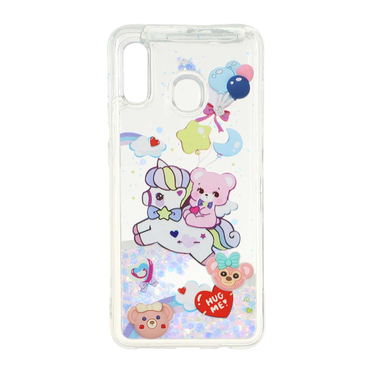 1547348 قاب شفاف دور ژله ای آکواریومی عروسک برجسته Samsung Galaxy A30 / A20 - طرح 1332 - تصویر 1