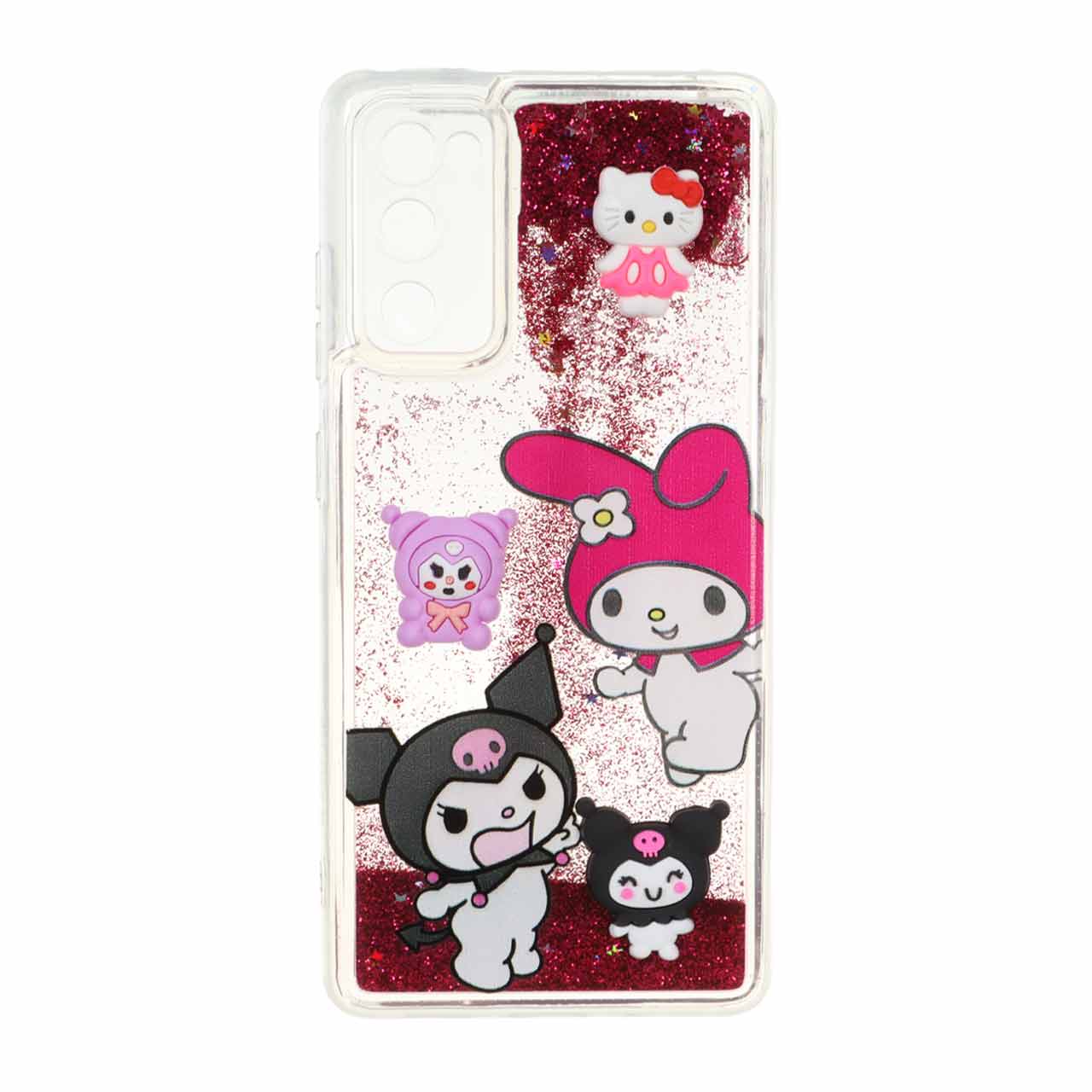 1547494 قاب شفاف دور ژله ای آکواریومی عروسک برجسته Samsung Galaxy S20 FE - طرح 1405 - تصویر 1