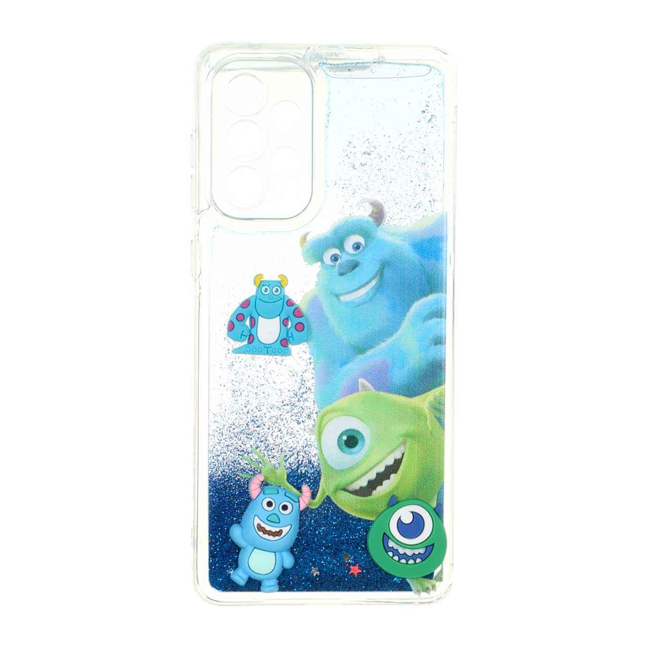 1547608 قاب شفاف دور ژله ای آکواریومی عروسک برجسته Samsung Galaxy A73 - طرح 1462 - تصویر 1