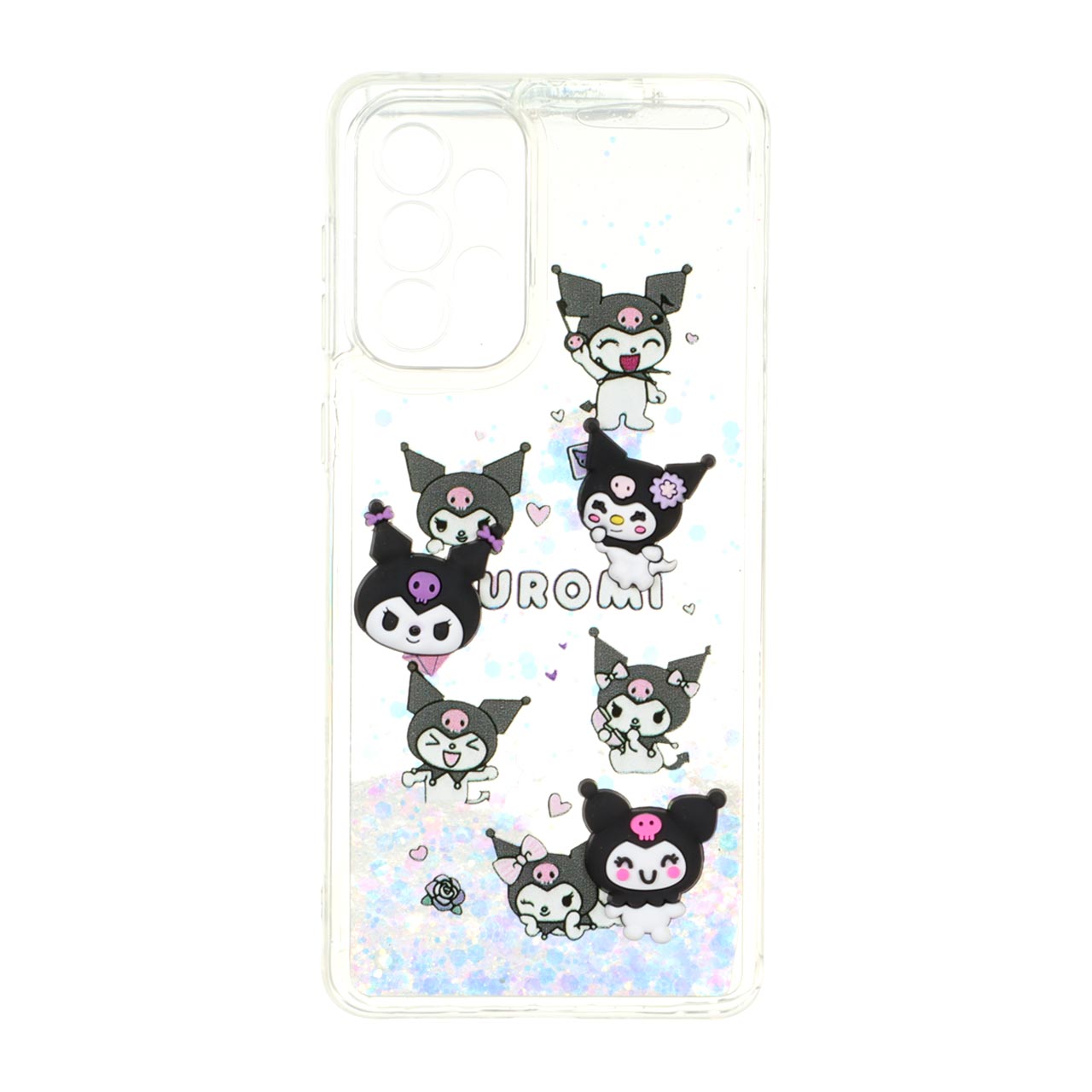 1547616 قاب شفاف دور ژله ای آکواریومی عروسک برجسته Samsung Galaxy A73 - طرح 1466 - تصویر 1