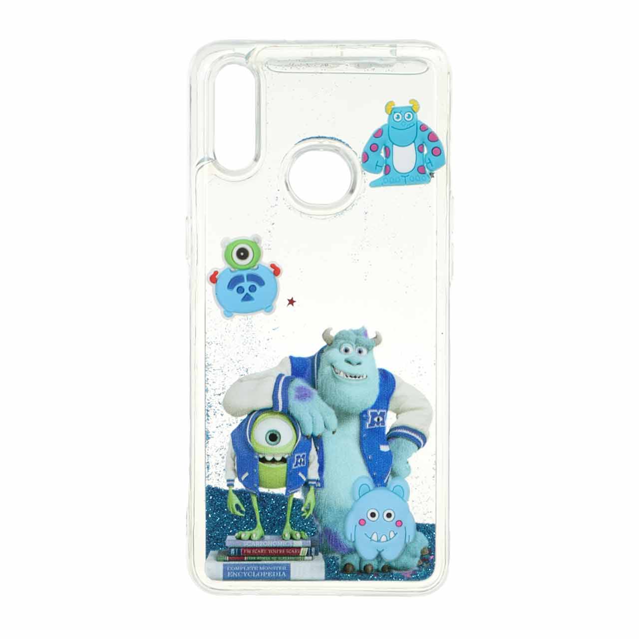 1547660 قاب شفاف دور ژله ای آکواریومی عروسک برجسته Samsung Galaxy A10s - طرح 1488 - تصویر 1