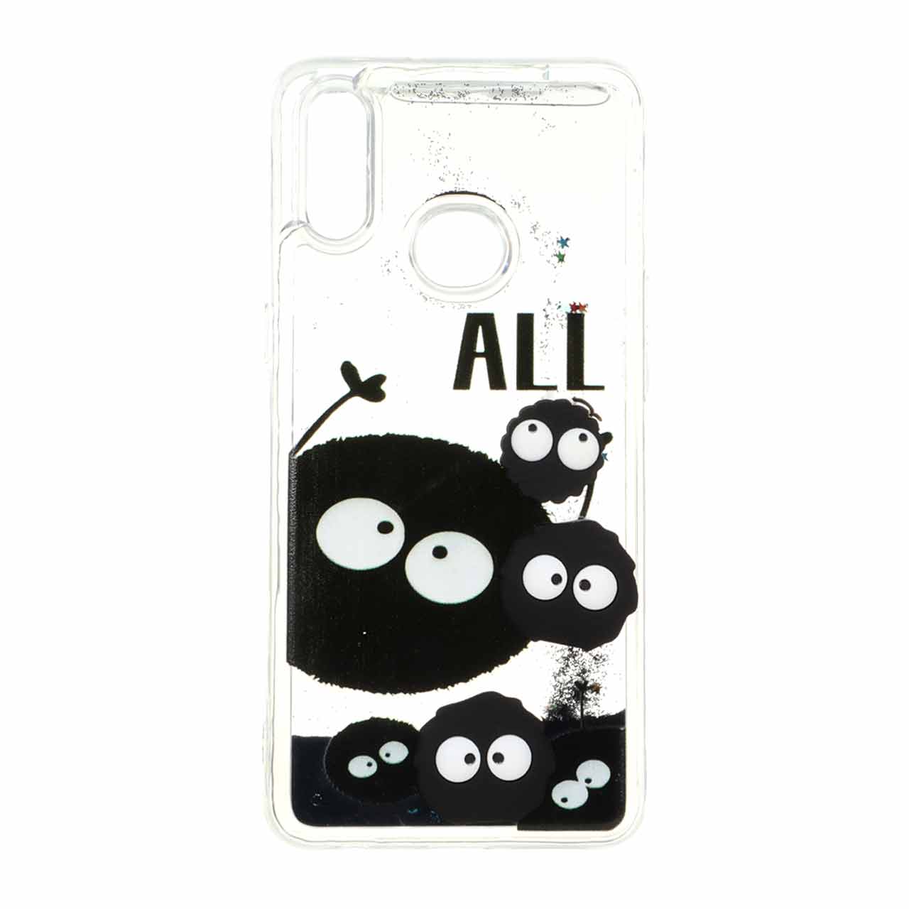 1547664 قاب شفاف دور ژله ای آکواریومی عروسک برجسته Samsung Galaxy A10s - طرح 1490 - تصویر 1